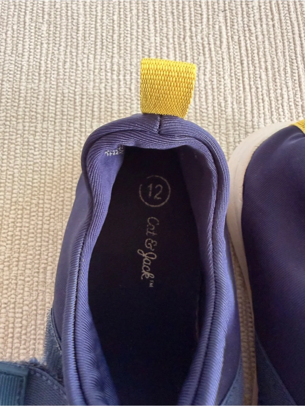 Cat & Jack Navy Mesh Water Shoe 12T
